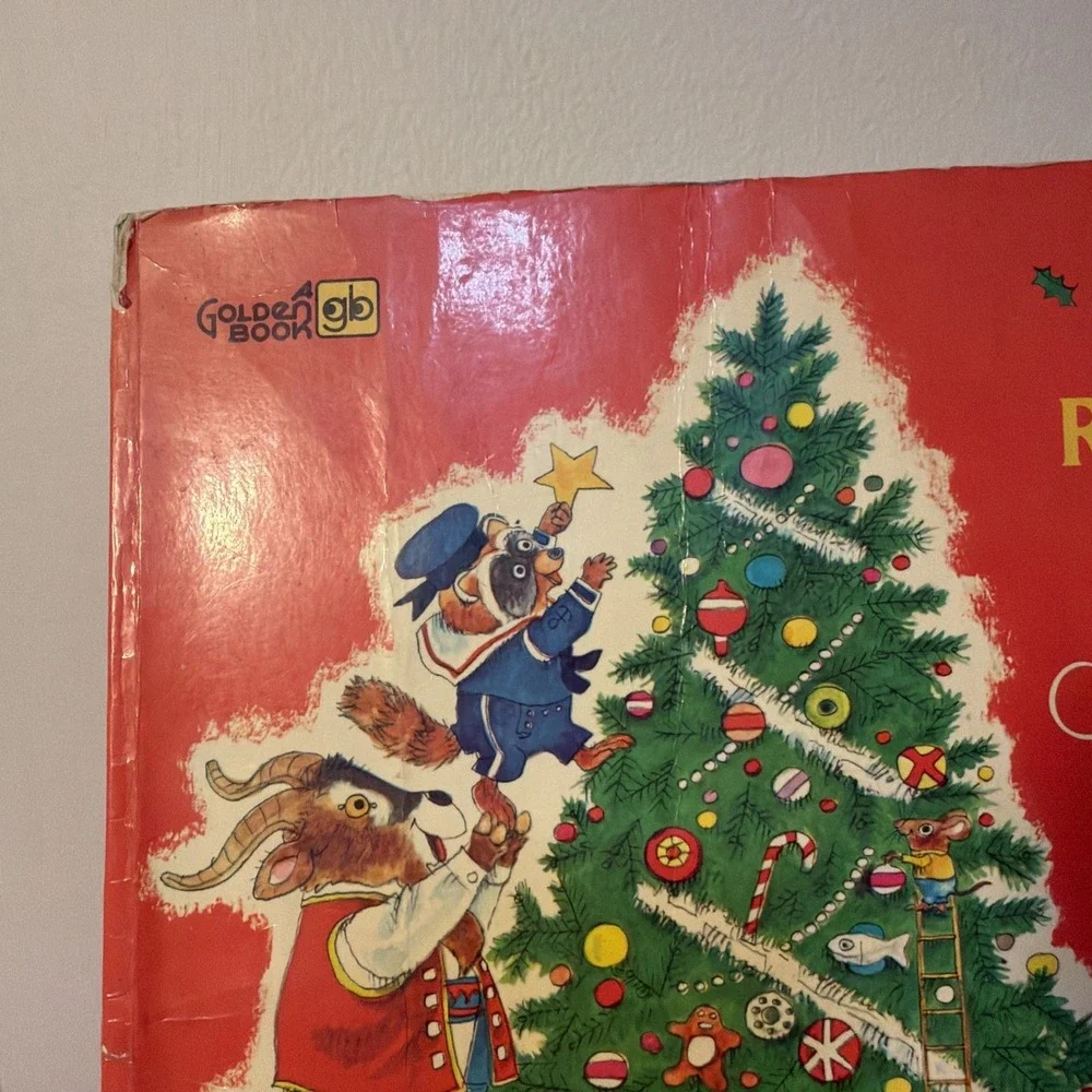 The‎ Animals' Merry Christmas by Richard Scarry (1972, Paperback) Golden Book